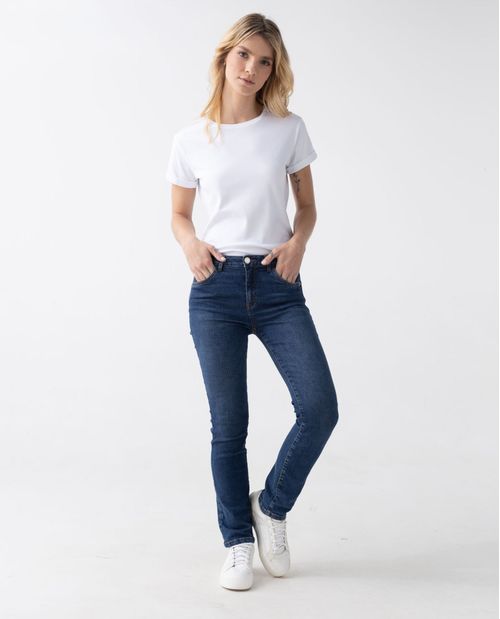 Jean para mujer Skinny azul esencial