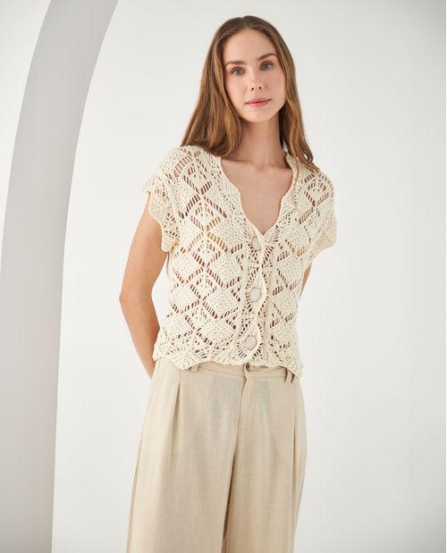Camisa tejida para mujer