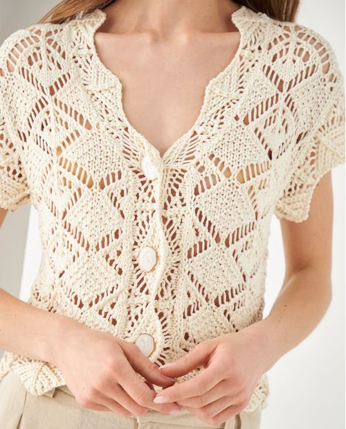 Camisa tejida para mujer