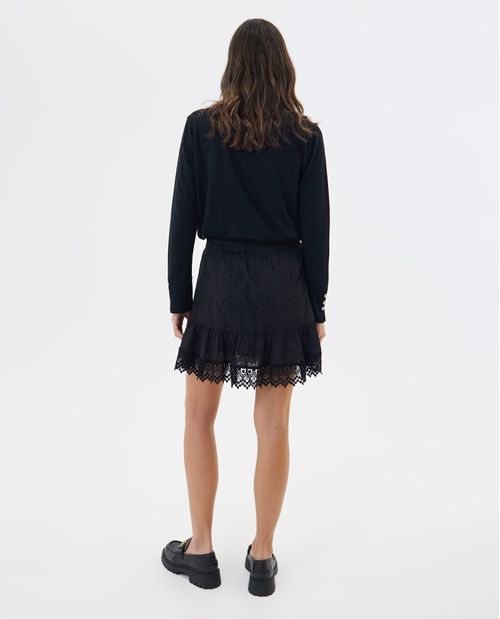 Falda corta con boleros para mujer