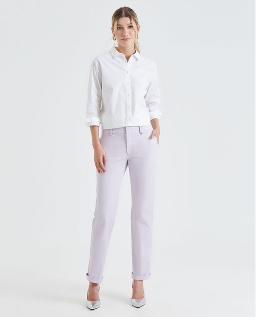 Pantalón bota recta para mujer