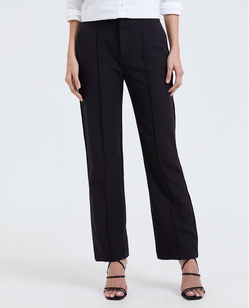 Pantalón de tiro alto para mujer