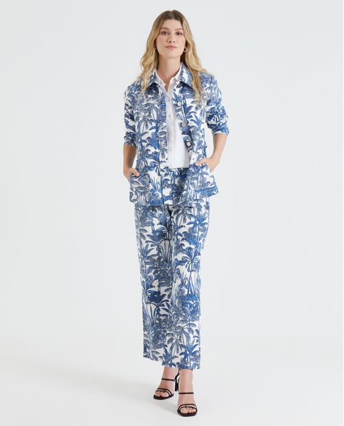 Pantalón con estampado para mujer