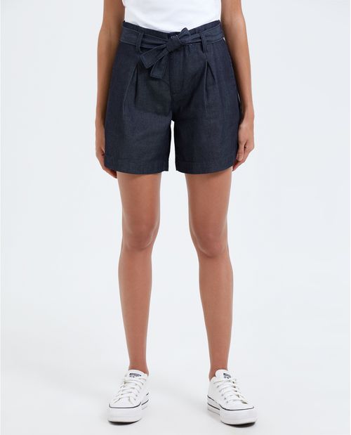 Short tono oscuro para mujer