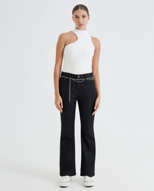 Jean Bootcut cinco bolsillos para mujer