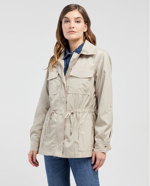 Chaqueta con cierre para mujer