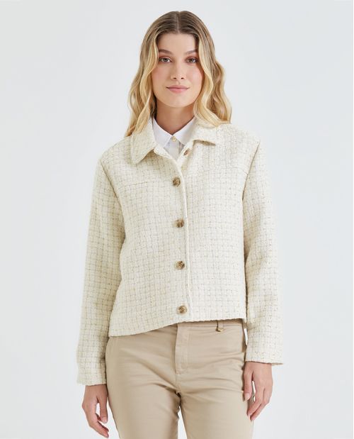 Chaqueta con botones para mujer