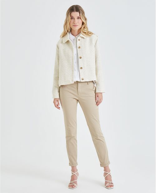 Chaqueta con botones para mujer