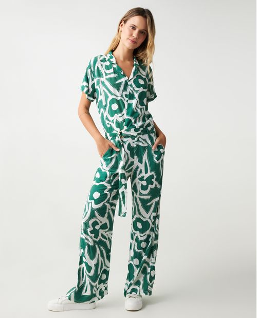 Enterizo con estampado para mujer