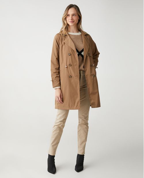 Chaqueta para mujer tipo trench coat