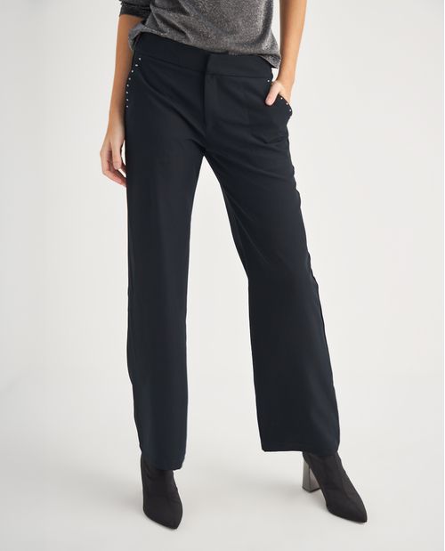 Pantalón de bota recta para mujer