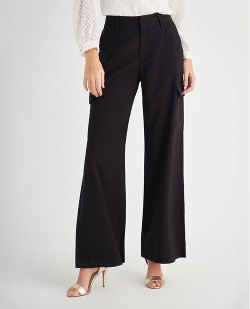 Pantalón de silueta amplia para mujer