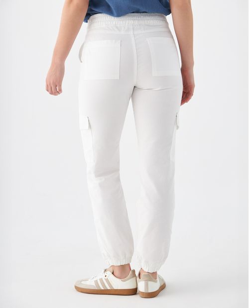 Pantalón con bolsillos cargo para mujer
