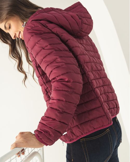 Chaqueta abullonada para mujer