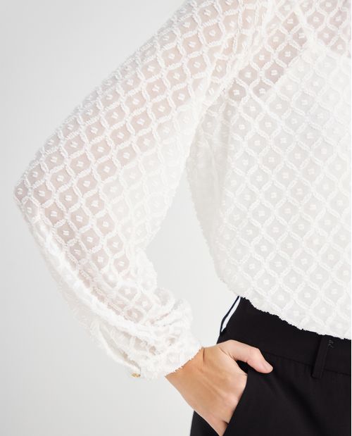 Camisa manga larga para mujer