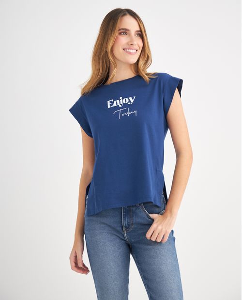 Camiseta manga corta para mujer