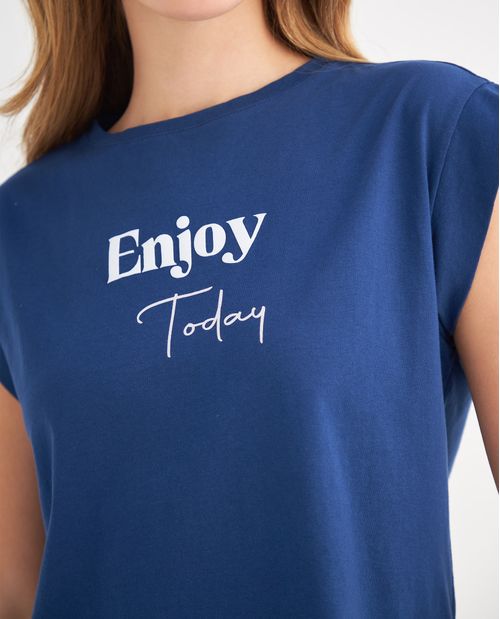Camiseta manga corta para mujer
