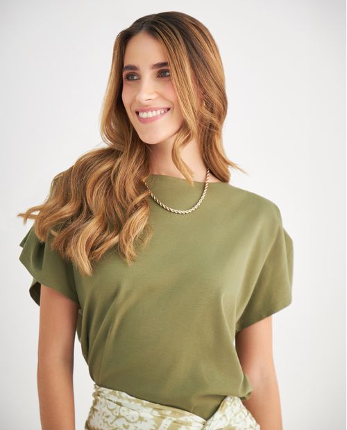 Camiseta manga corta para mujer