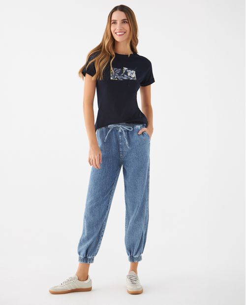 Camiseta estampada para mujer