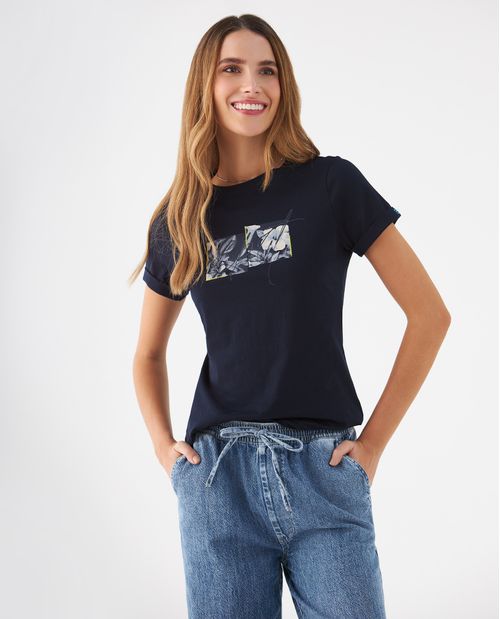 Camiseta estampada para mujer