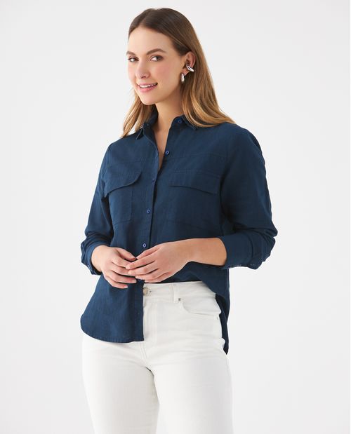 Camisa manga larga para mujer