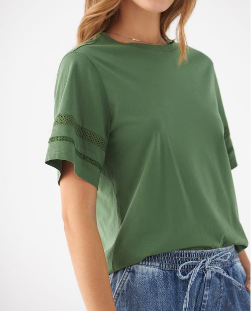 Camiseta manga corta para mujer