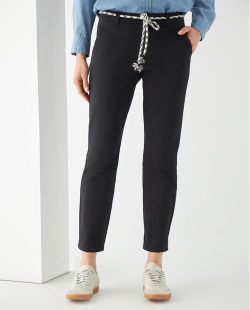 Pantalón con bota recta para mujer