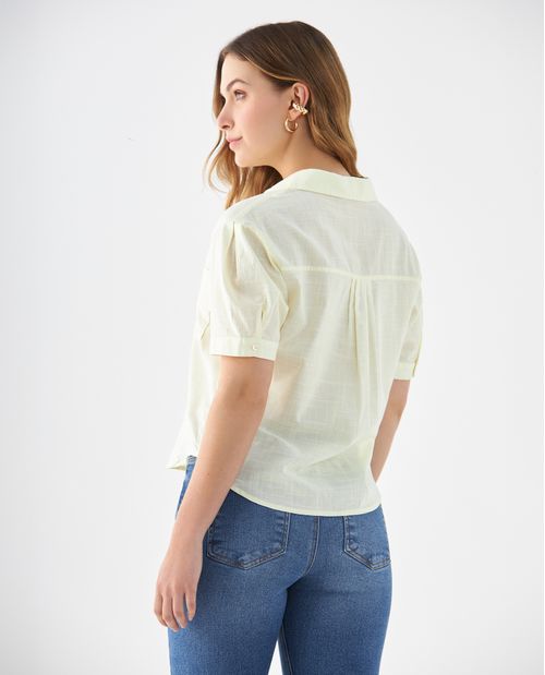 Camisa manga corta para mujer