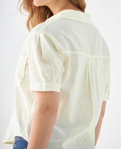 Camisa manga corta para mujer