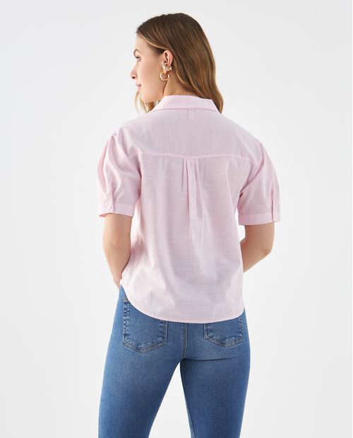 Camisa manga corta para mujer
