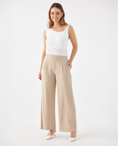 Pantalón de silueta amplia para mujer
