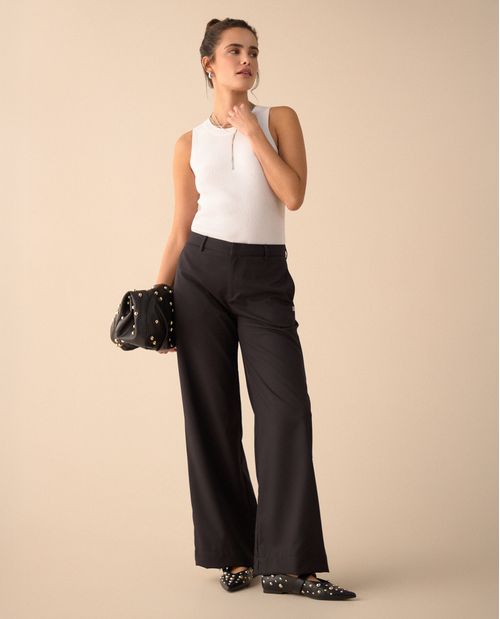 Pantalon Cargo Femme ESPRIT Gris/noir - Taille 36, Coton, 4 Poches, Occasion Très Bon état