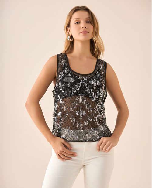 Camisa manga sisa para mujer