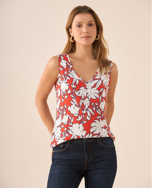 Camisa de animal print para mujer