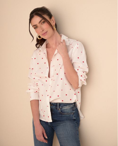 Camisa manga larga para mujer