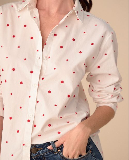 Camisa manga larga para mujer