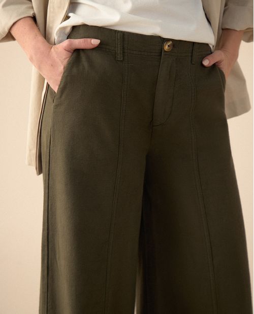 Pantalón Wide Leg fit para mujer