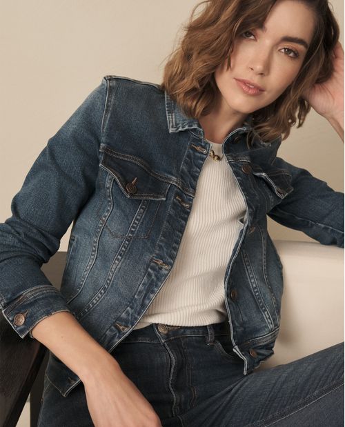 Chaqueta en denim para mujer