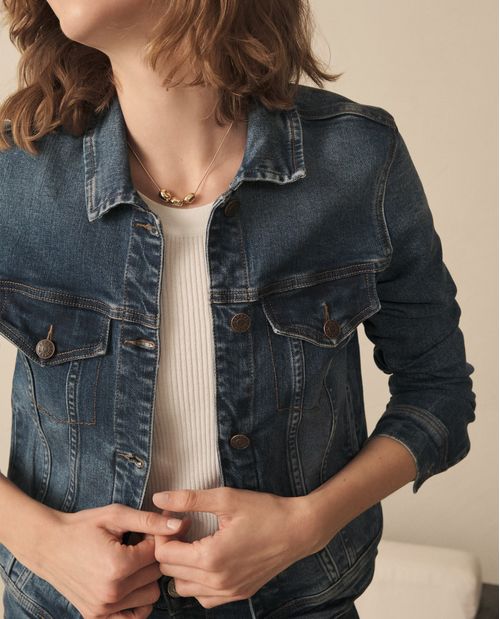 Chaqueta en denim para mujer