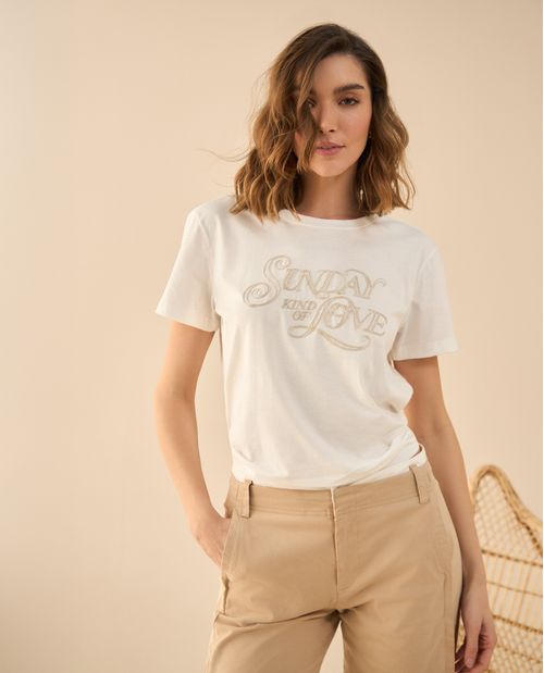 ESPRIT 053ee1k322 T-Shirt, 100/bianco, XXS Donna