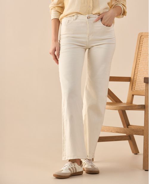 Jean Wide Leg de bota amplia para mujer