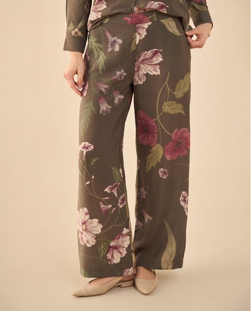 Pantalón de flores para mujer