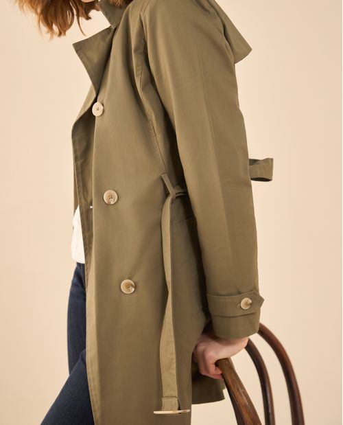Chaqueta tipo abrigo para mujer