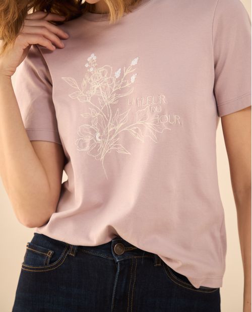 Camiseta manga corta para mujer