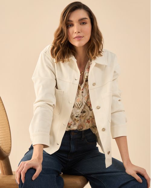 Chaquetas con cortes decorativos para mujer