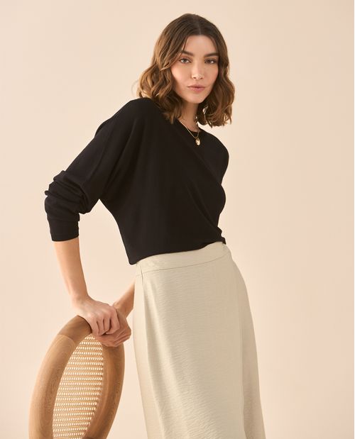 Suéter tejido para mujer