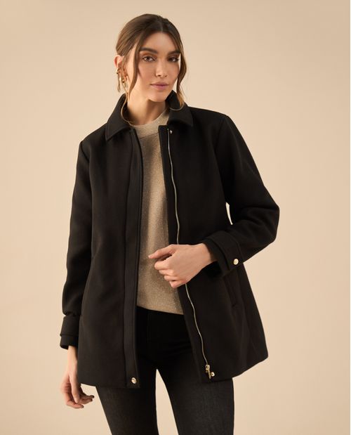 Chaqueta larga para mujer