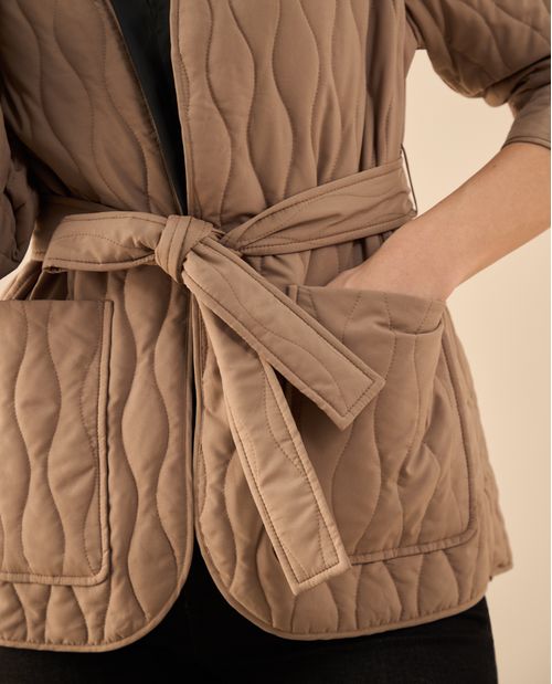 Chaqueta abullonada para mujer