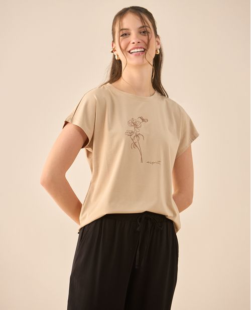 Camiseta manga corta para mujer