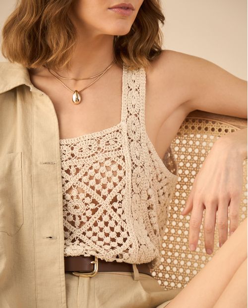 Camisa tejida